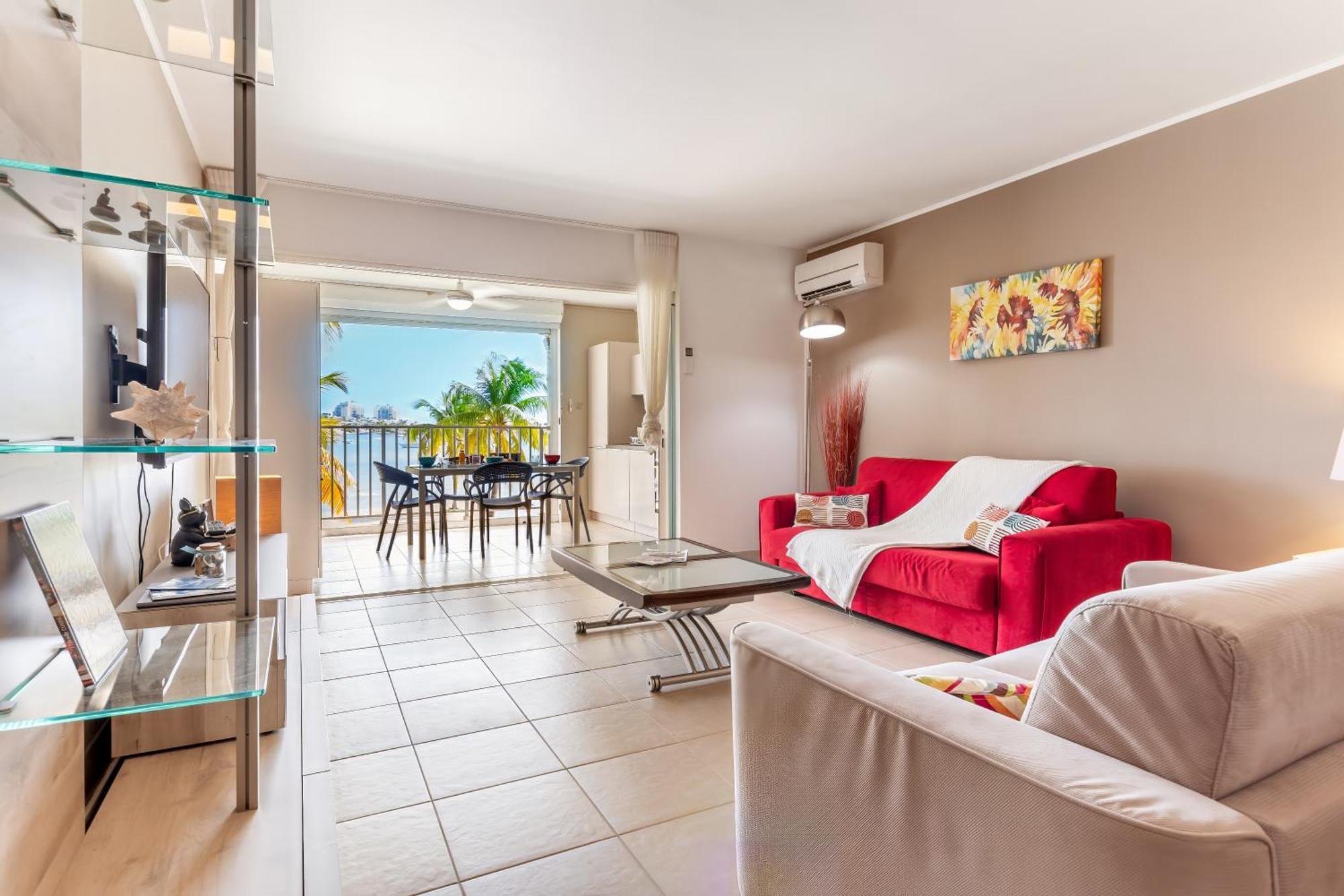 Vue Imprenable Sur Le Lagon, Appartement 1Ch 4P Baie Nettle ภายนอก รูปภาพ
