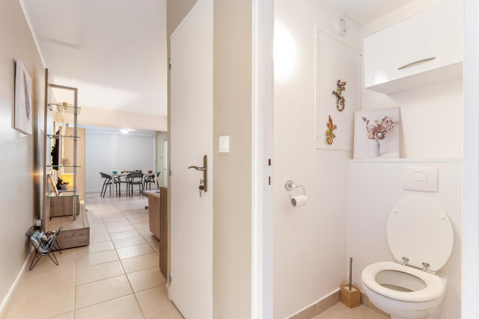 Vue Imprenable Sur Le Lagon, Appartement 1Ch 4P Baie Nettle ภายนอก รูปภาพ