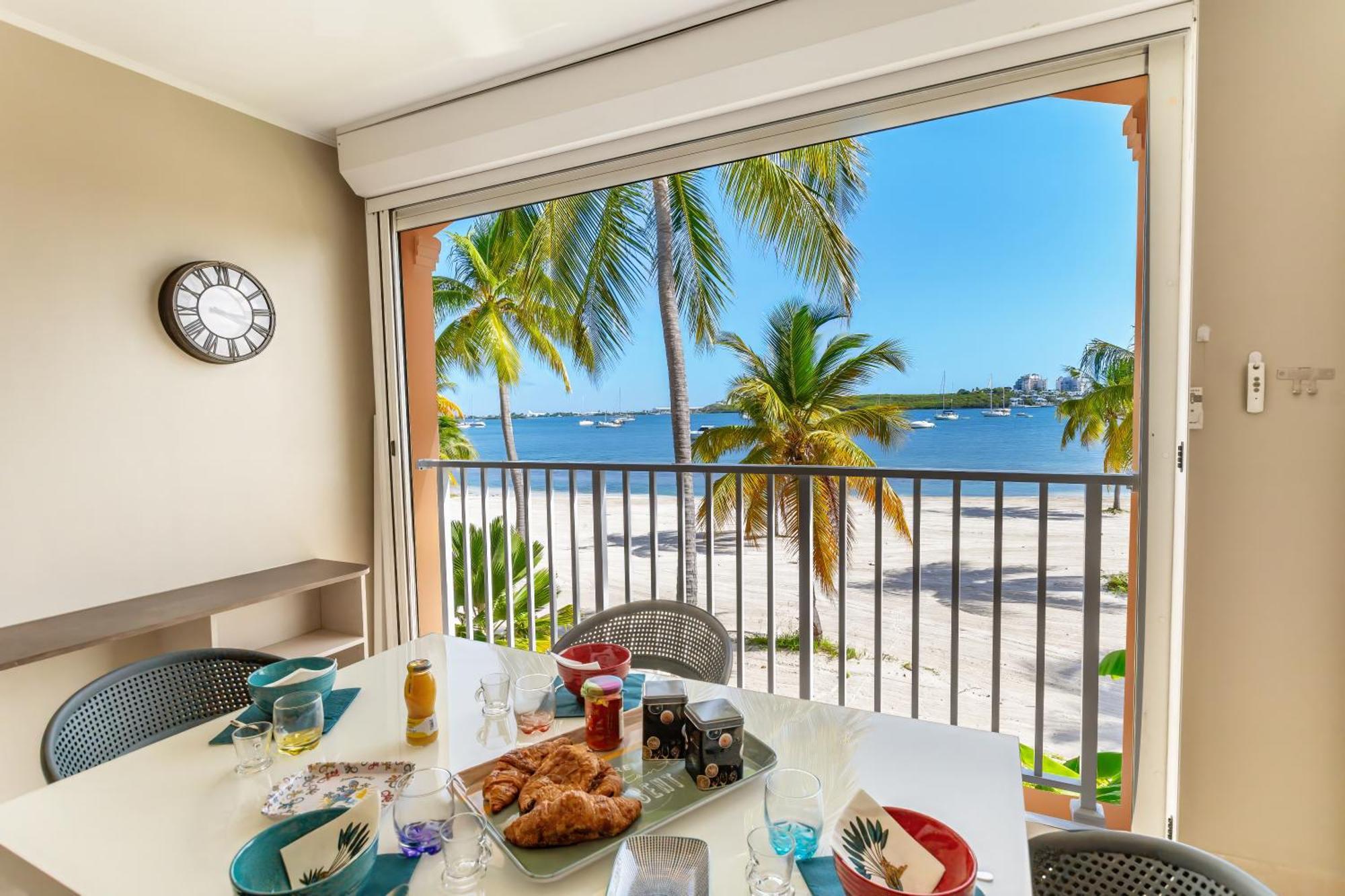 Vue Imprenable Sur Le Lagon, Appartement 1Ch 4P Baie Nettle ภายนอก รูปภาพ