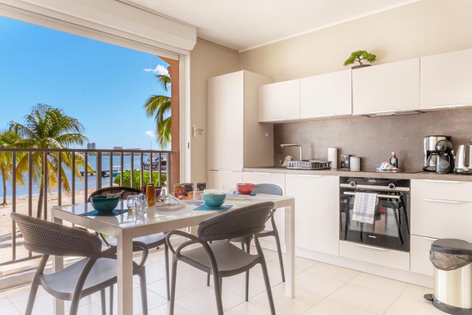 Vue Imprenable Sur Le Lagon, Appartement 1Ch 4P Baie Nettle ภายนอก รูปภาพ