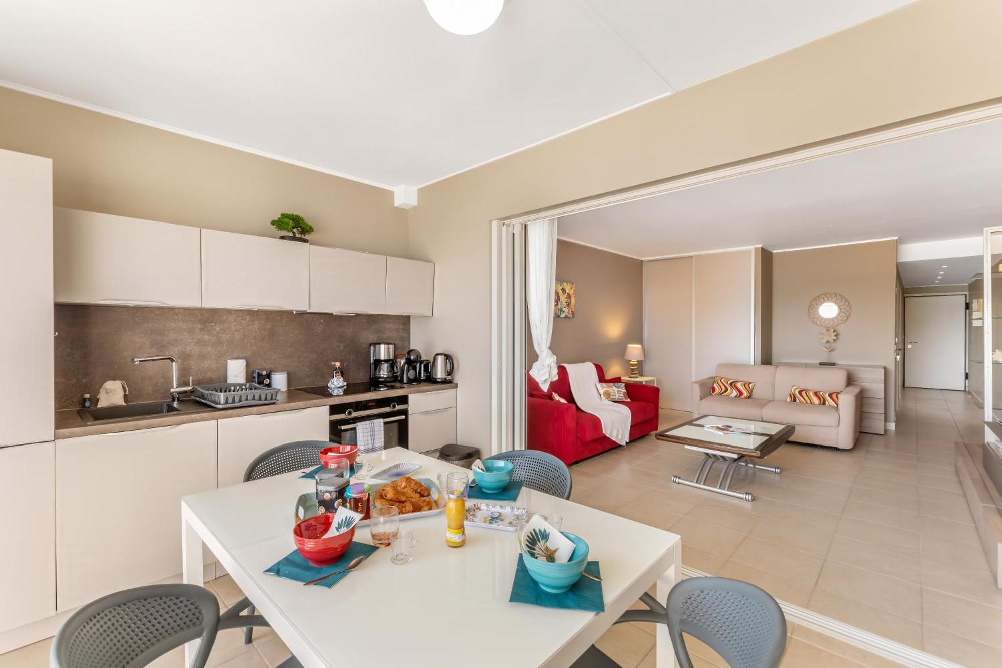 Vue Imprenable Sur Le Lagon, Appartement 1Ch 4P Baie Nettle ภายนอก รูปภาพ